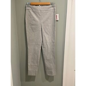 Carolina‎ Belle Women's Gray Ankle Pants Size 2 Career Casual Stretch